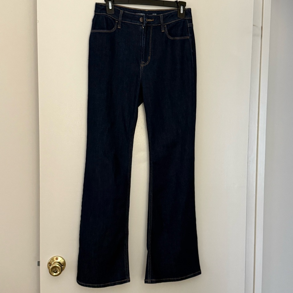 Old Navy Blue Flare Wide Leg Jeans